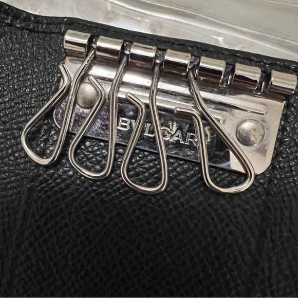 Bvlgari Black Leather Key Holder - Picture 4 of 7